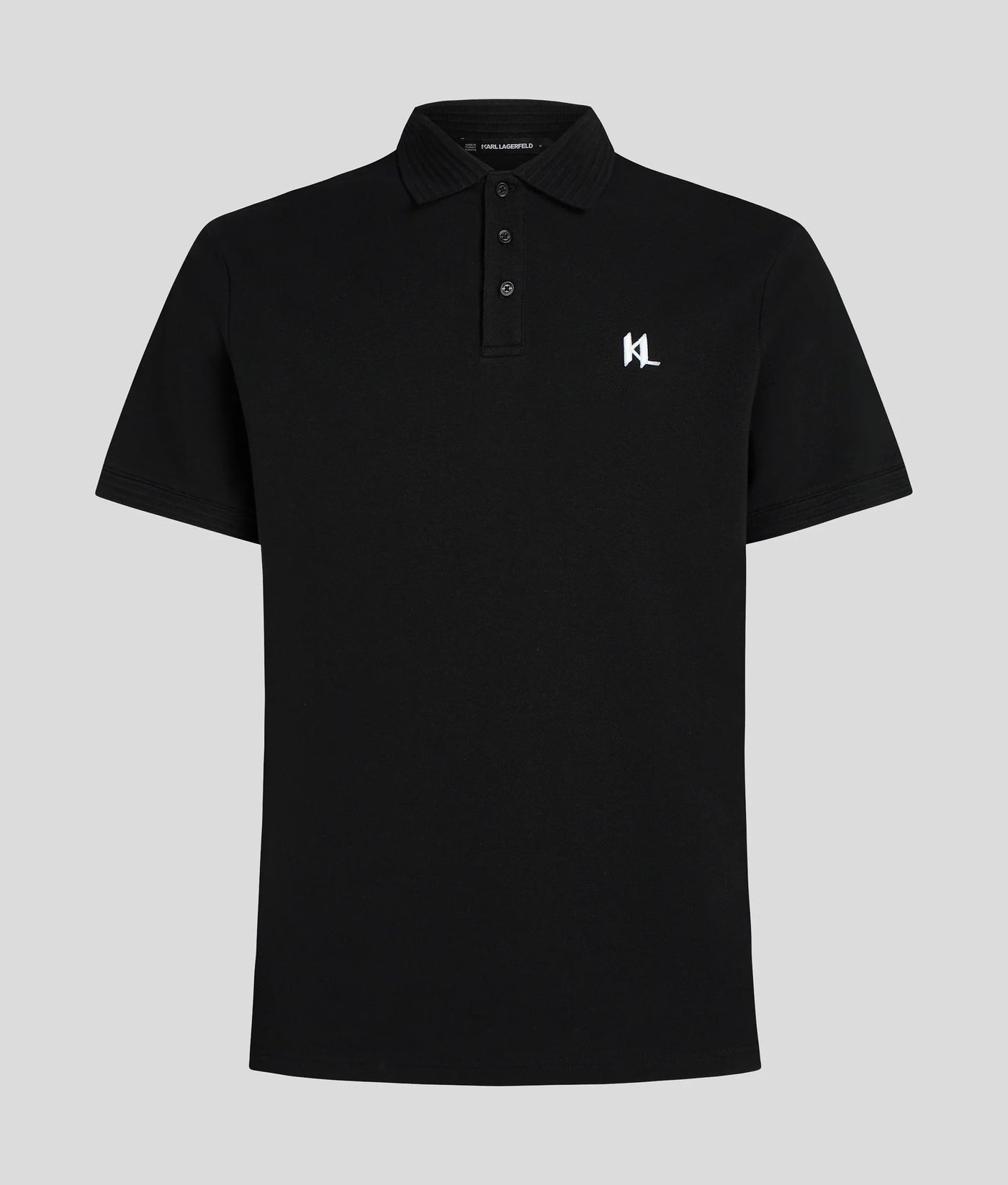 KARL MONOGRAM POLO SHIRT