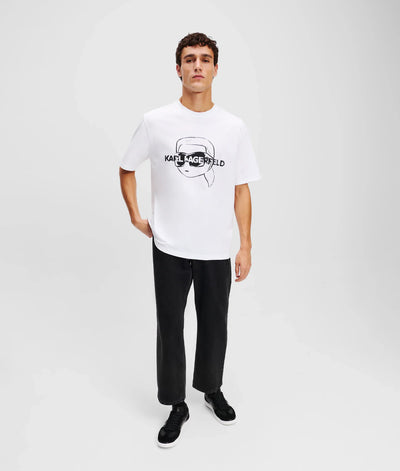 KARL IKON GRAPHIC T-SHIRT
