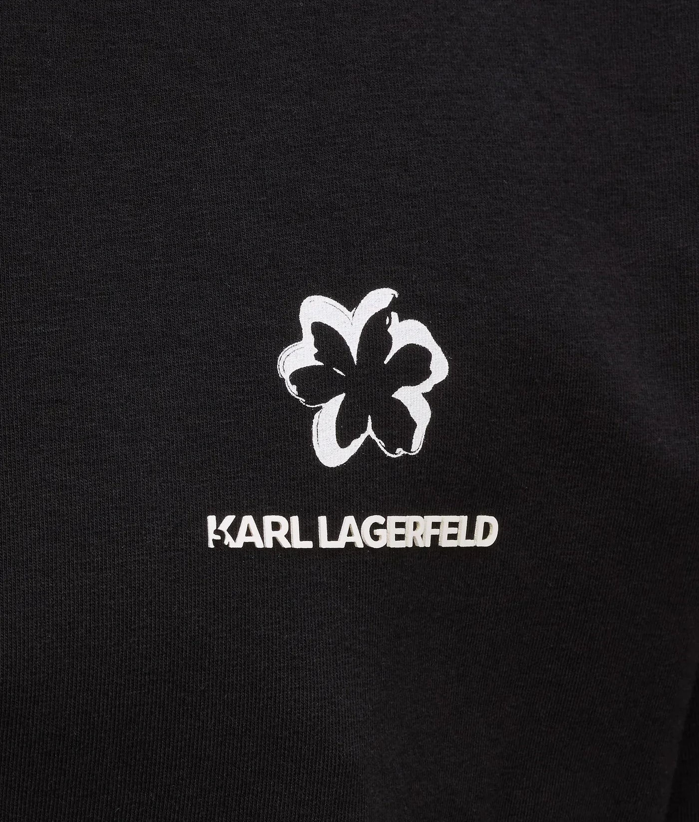 KARL FLOWER PRINT T-SHIRT