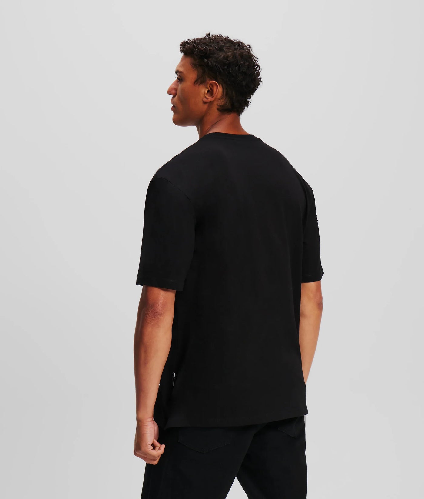 KARL RHINESTONE DEGRADÉ T-SHIRT