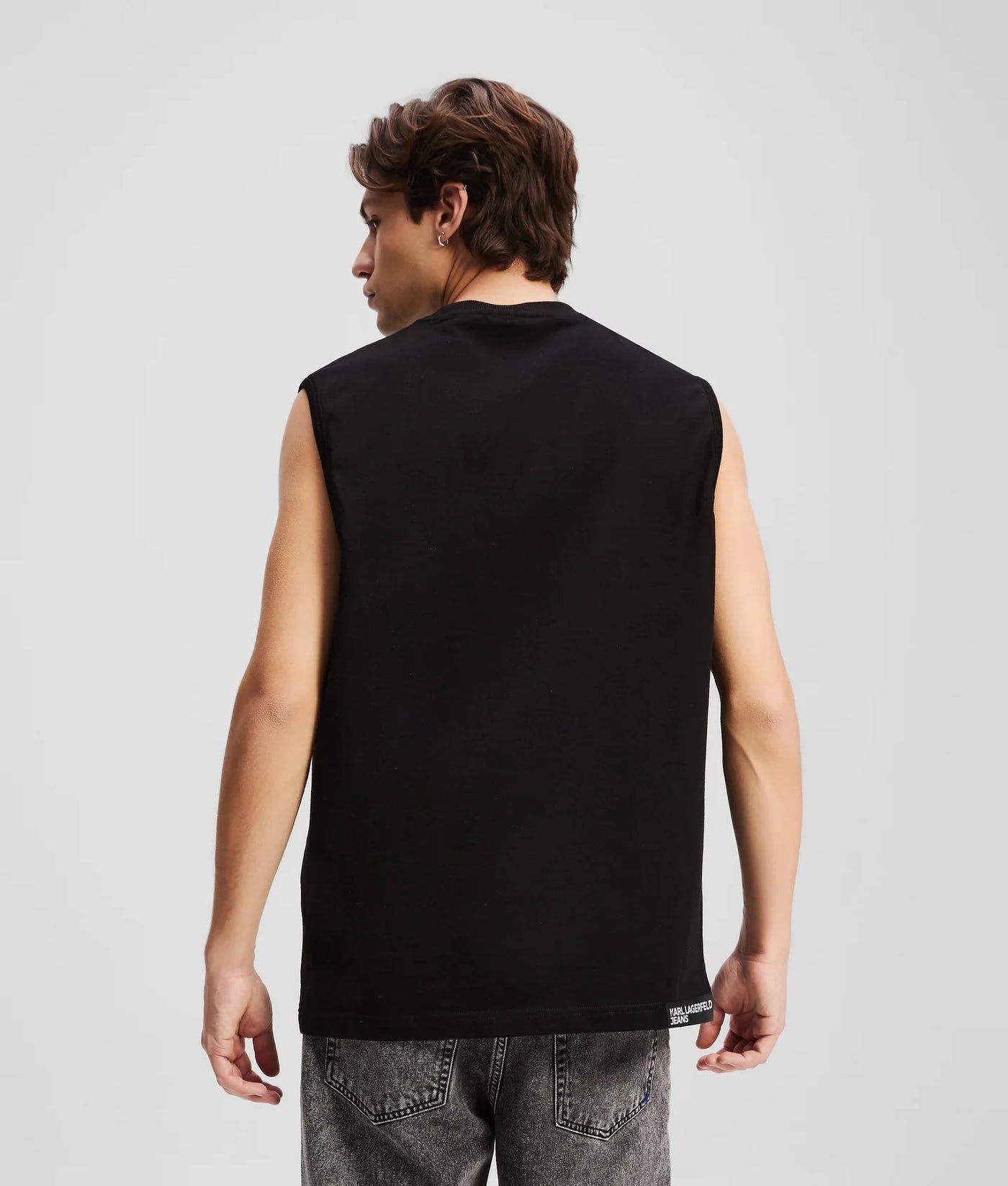 KARL BOX LOGO TANK TOP