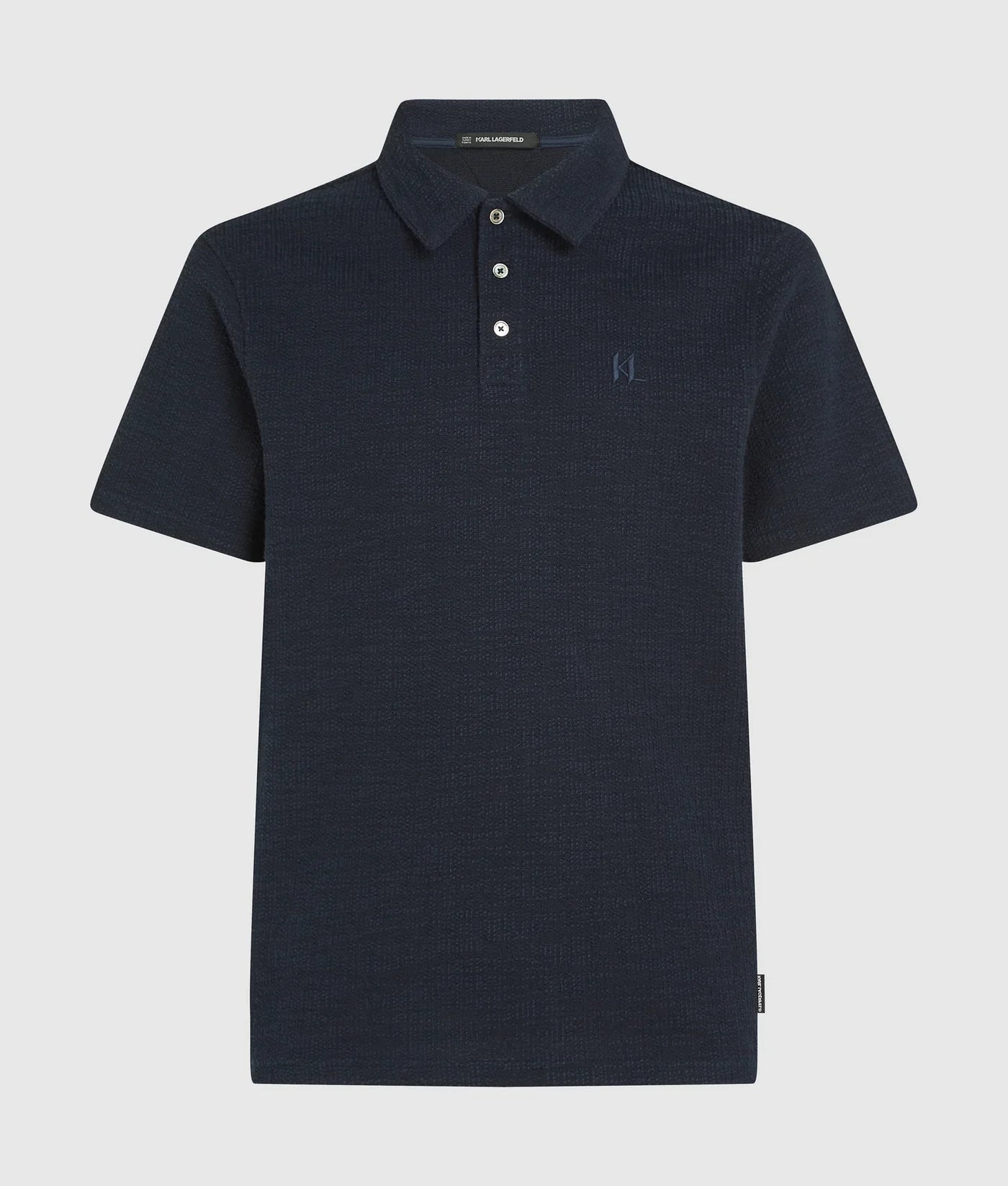 KARL BOUCLÉ POLO SHIRT