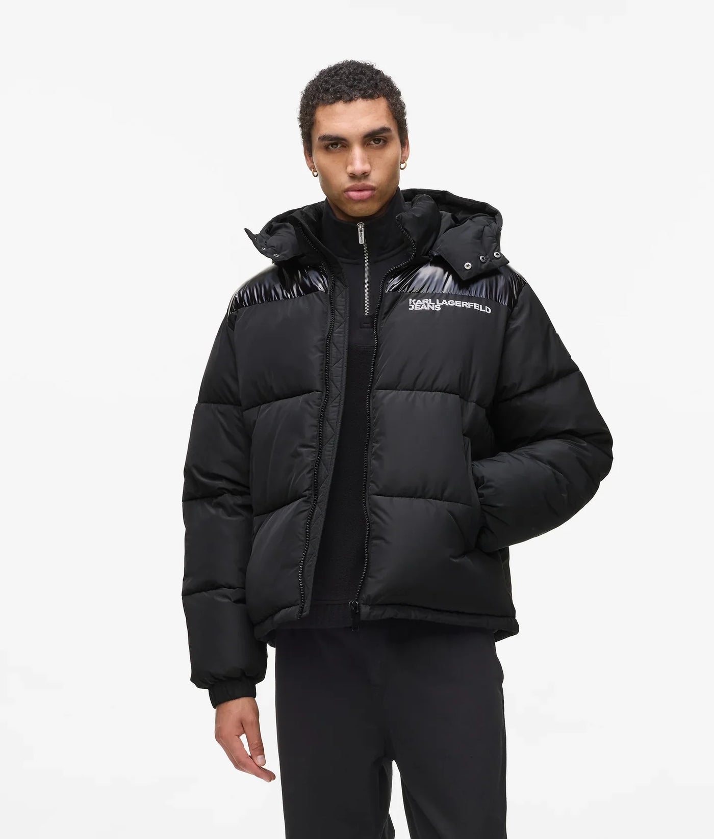 KARL LOGO PUFFER JACKET