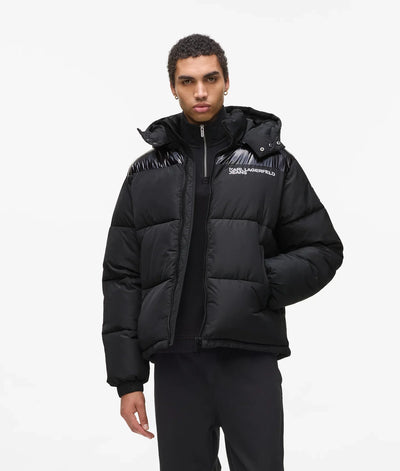 KARL LOGO PUFFER JACKET