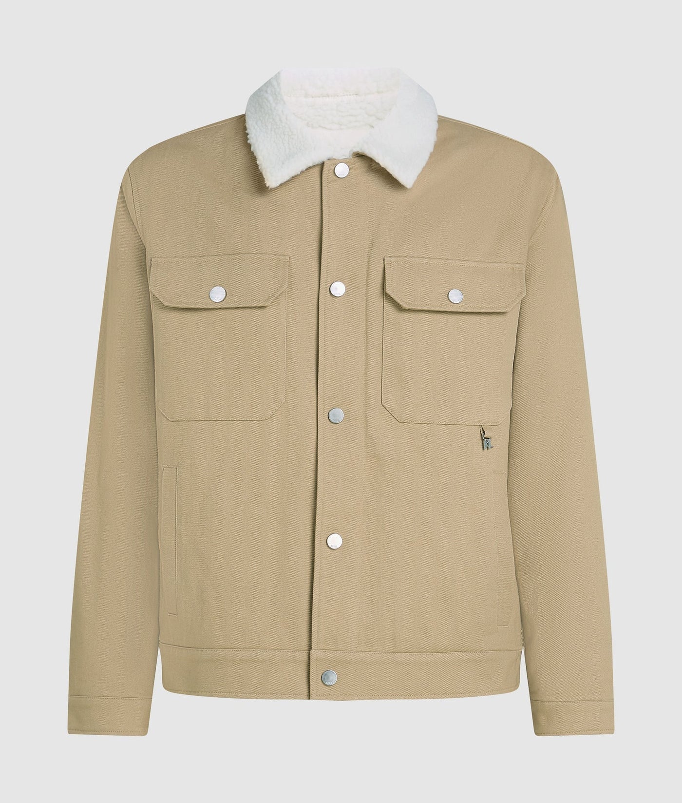 KARL FLEECE COLLAR JACKET