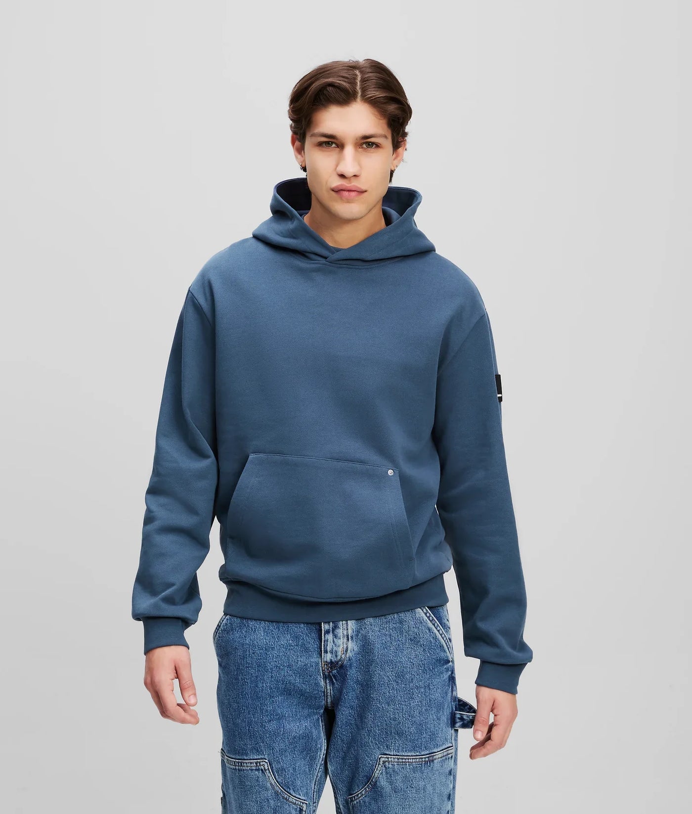 KARL PATCH LOGO HOODIE