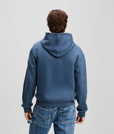 KARL PATCH LOGO HOODIE