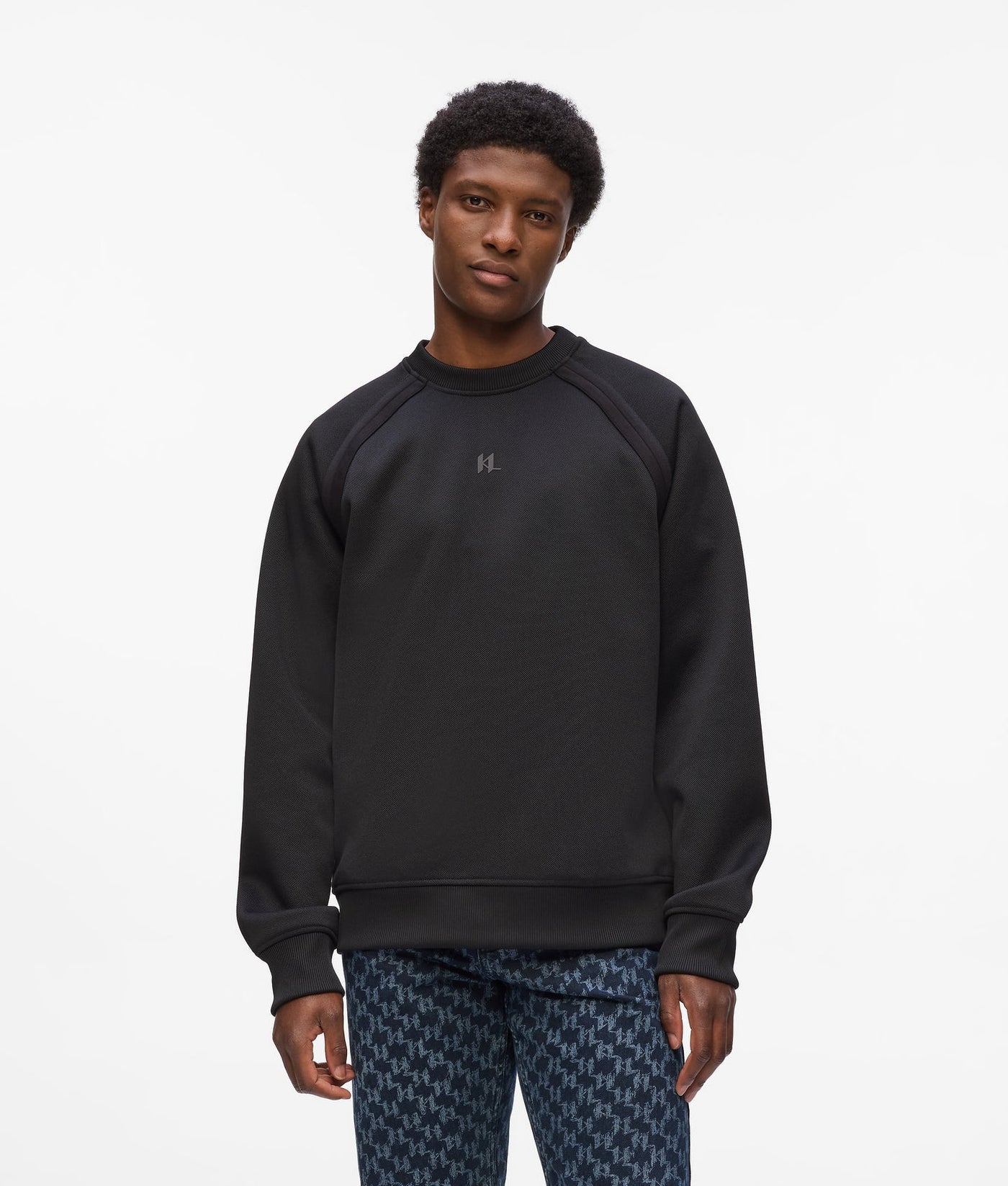 KARL PIQUE SWEATSHIRT