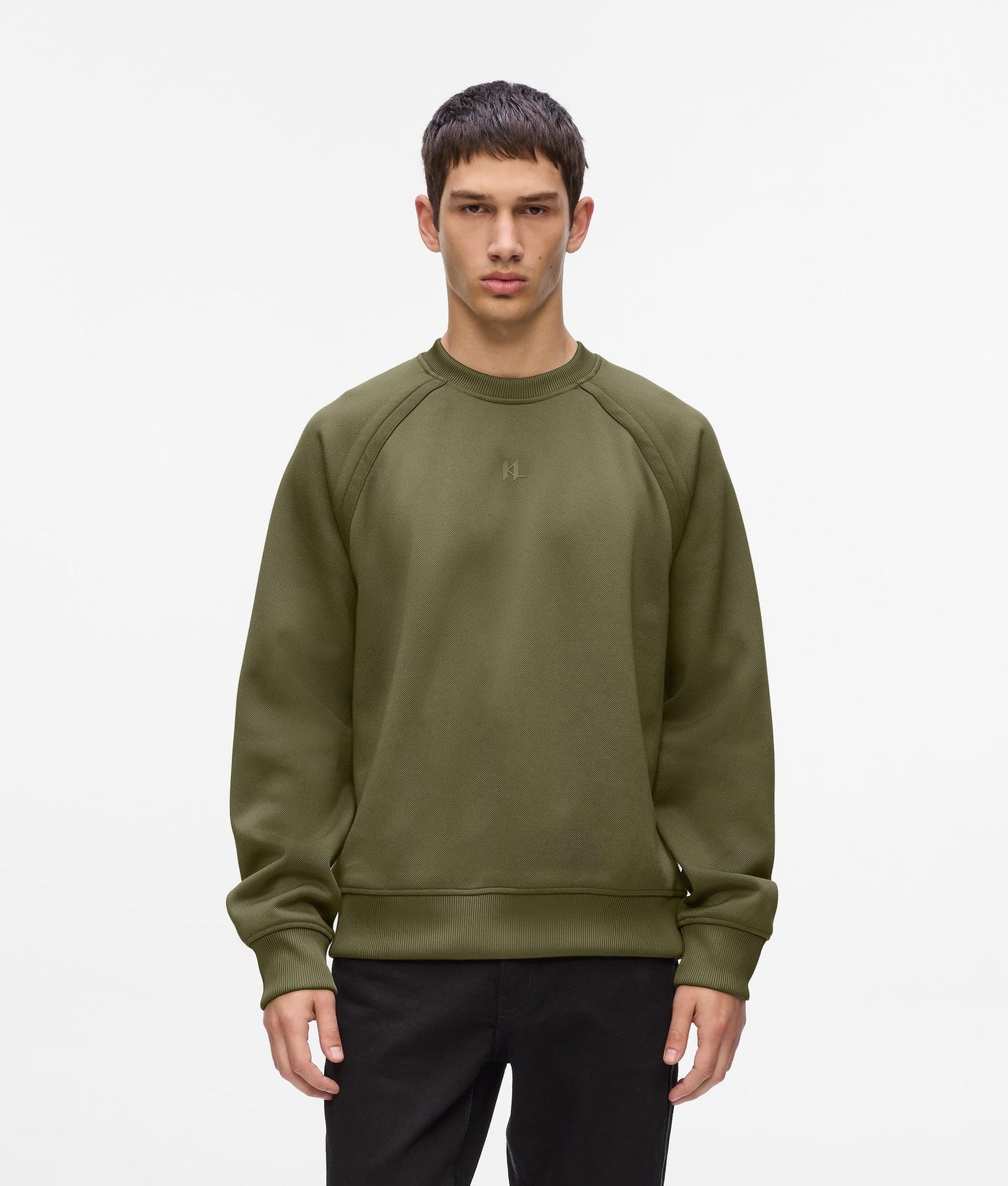 KARL PIQUE SWEATSHIRT