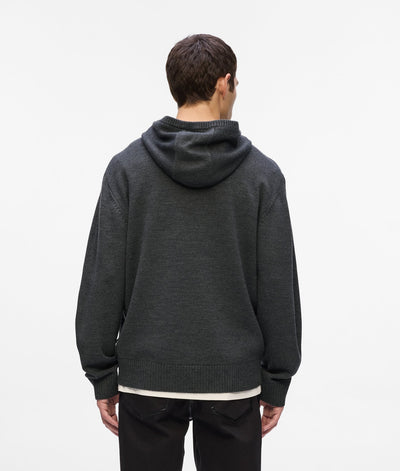 KARL KAMEO KNITTED HOODIE