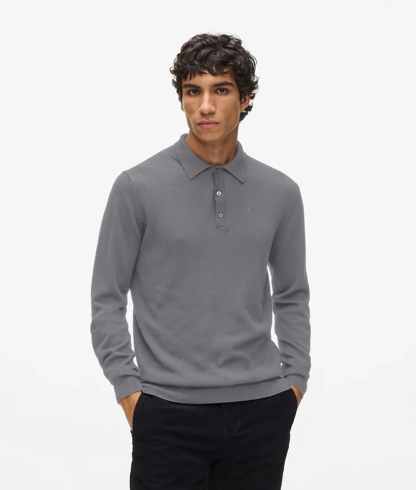 KARL LONG-SLEEVED POLO SHIRT