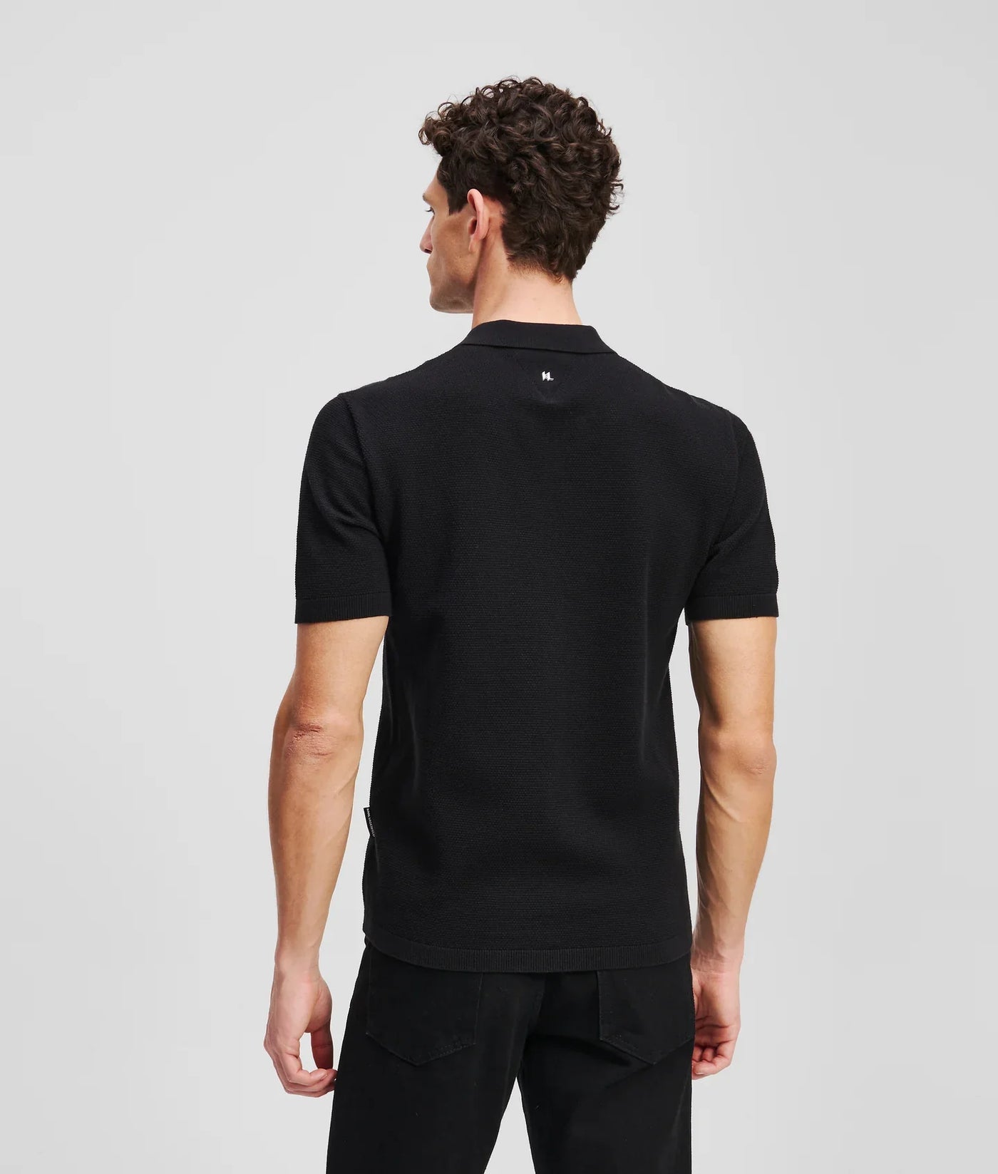 KARL ZIP-UP POLO SHIRT