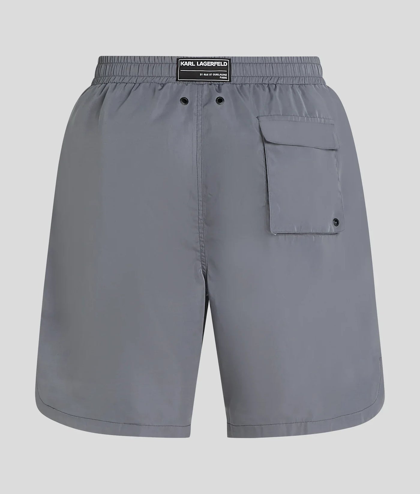 KARL LOGO LONG BOARD SHORTS