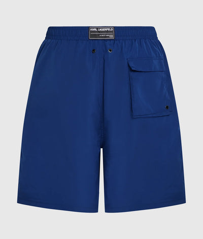 KARL LOGO LONG BOARD SHORTS