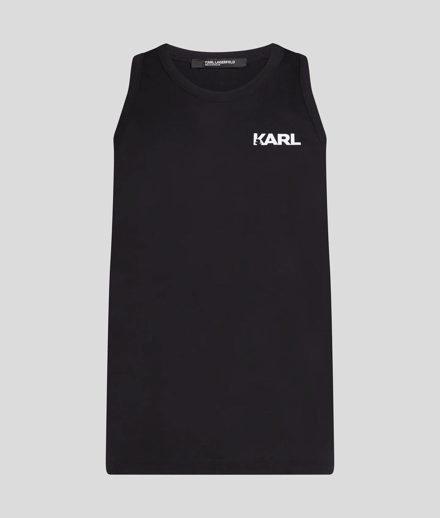 KARL LOGO BEACH TANK TOP