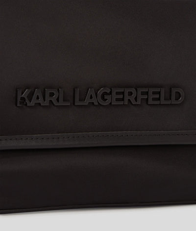 KARL K/ESSENTIAL NYLON CROSSBODY BAG