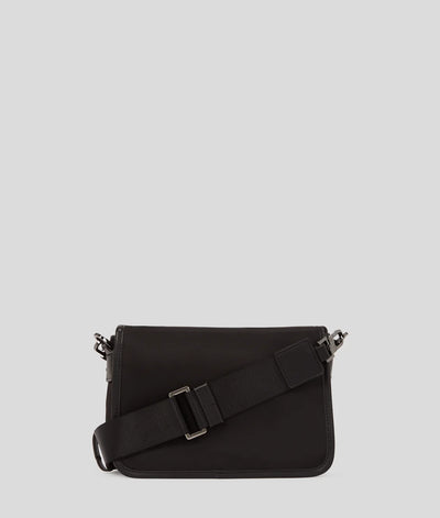 KARL K/ESSENTIAL NYLON CROSSBODY BAG