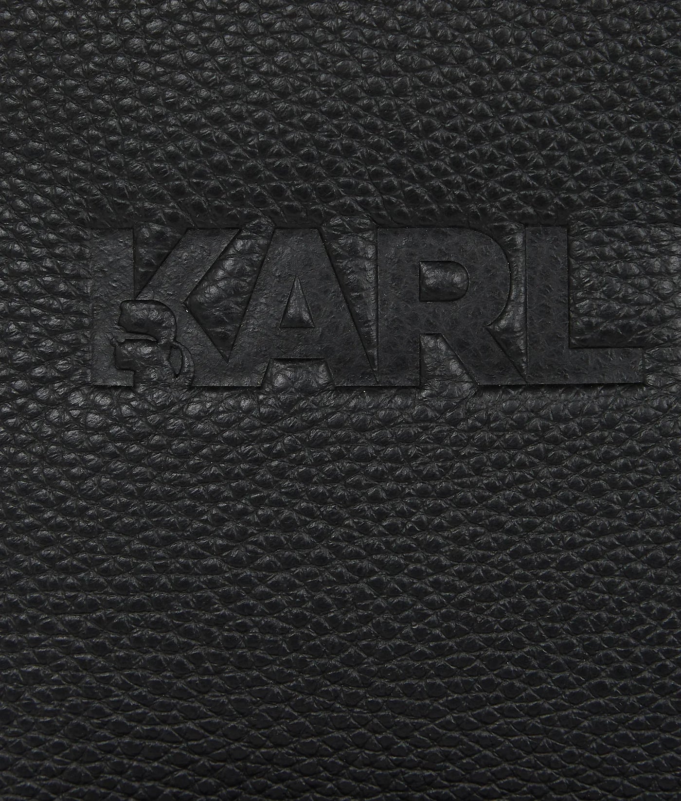 KARL K/ESSENTIAL LEATHER BACKPACK