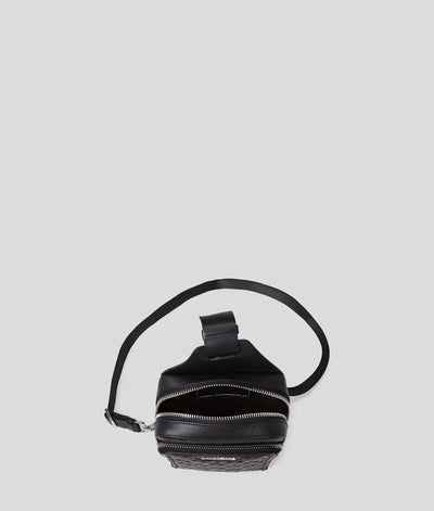 KARL K/LOOM LEATHER SLING BAG