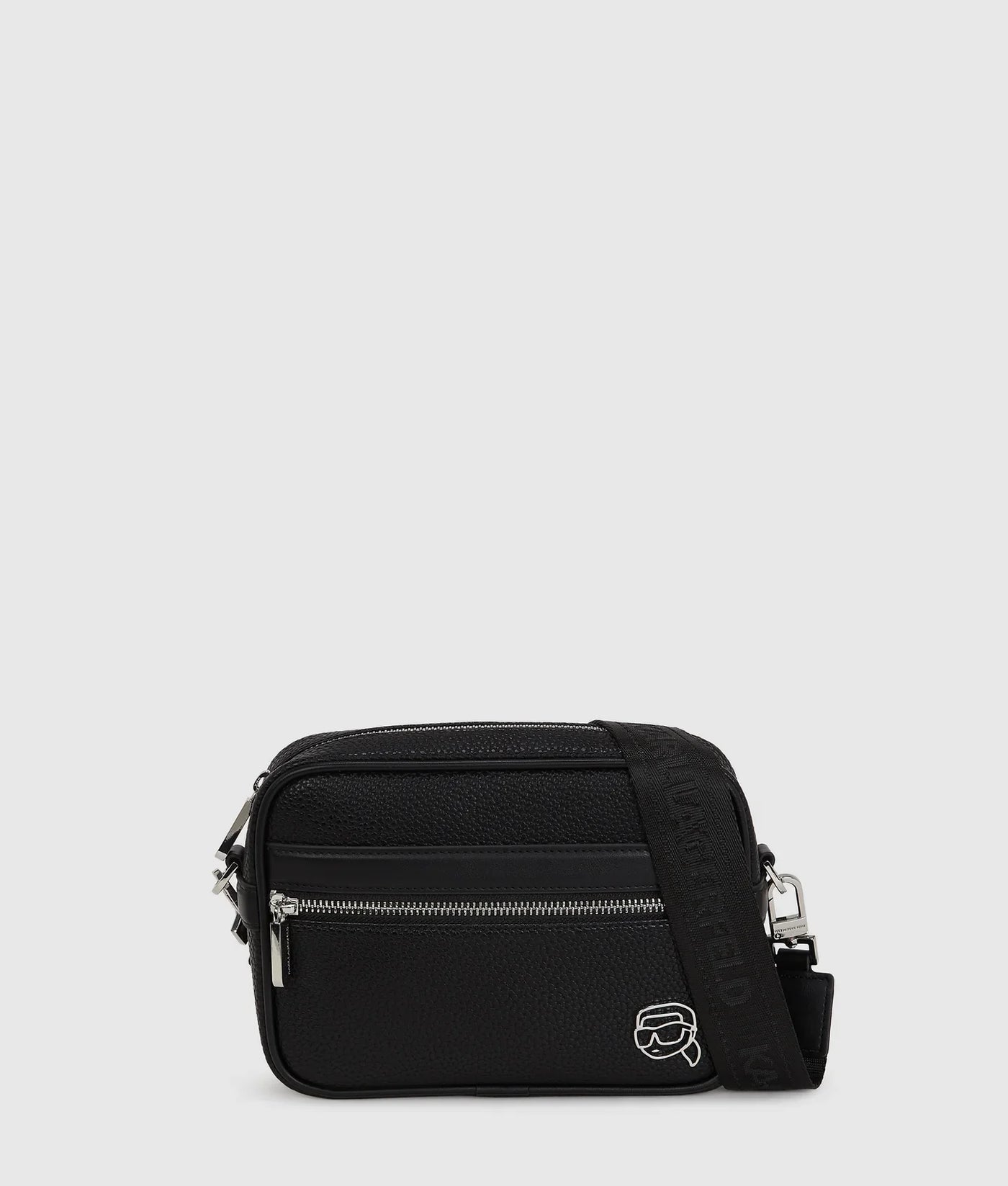 KARL IKON OUTLINE CROSSBODY BAG