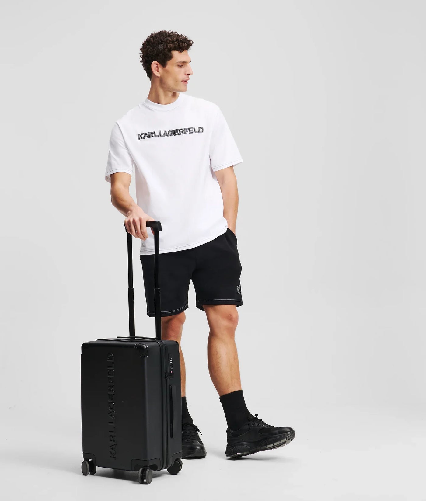 KARL K/TRAVEL HARD-SHELL TROLLEY CASE