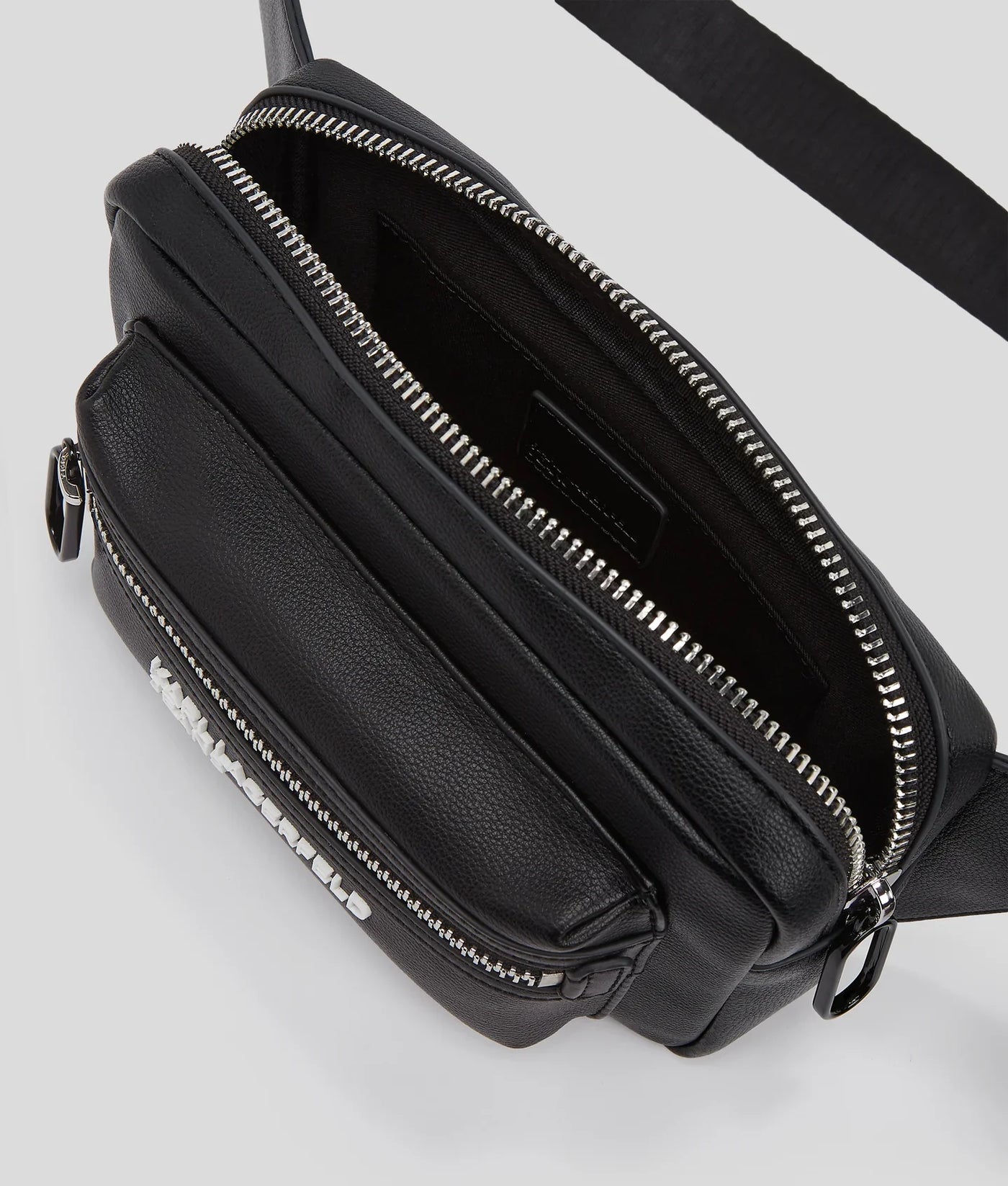 KARL FAUX-LEATHER BELT BAG