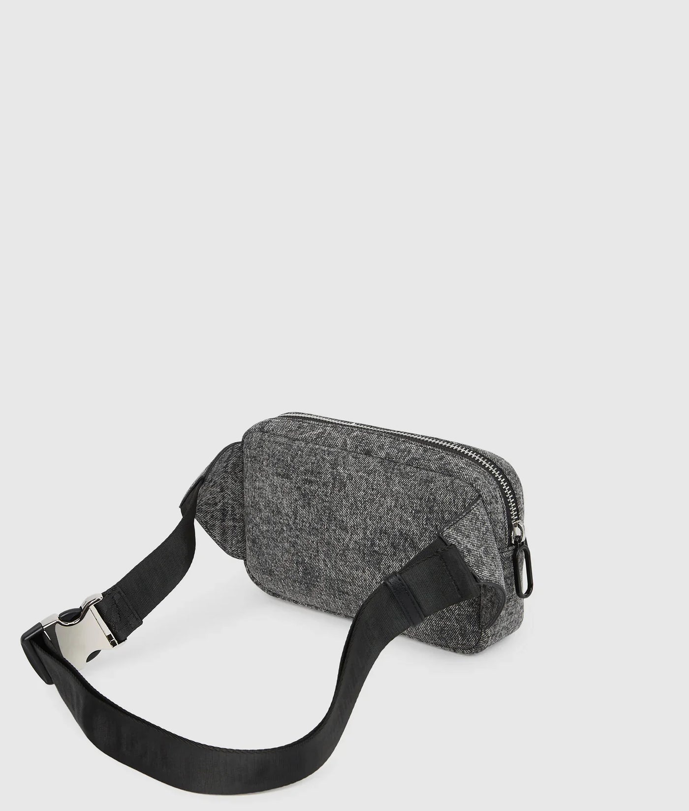 KARL WASHED DENIM BELT BAG