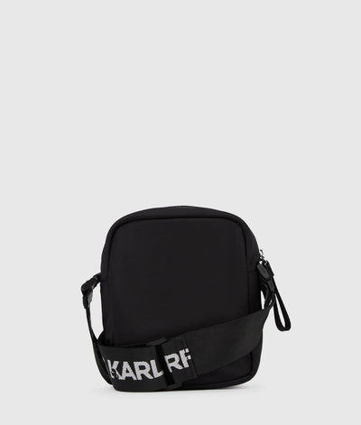 KARL NYLON CROSSBODY BAG
