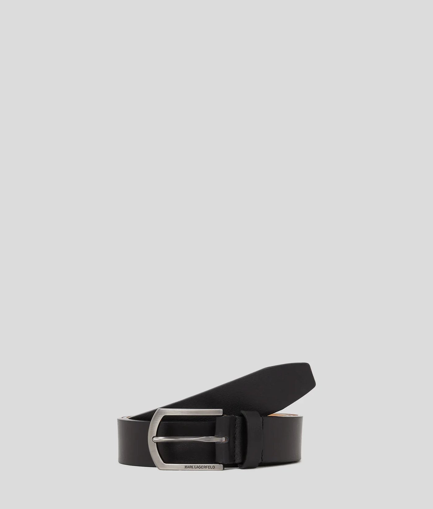 KARL K/ESSENTIAL LEATHER BELT