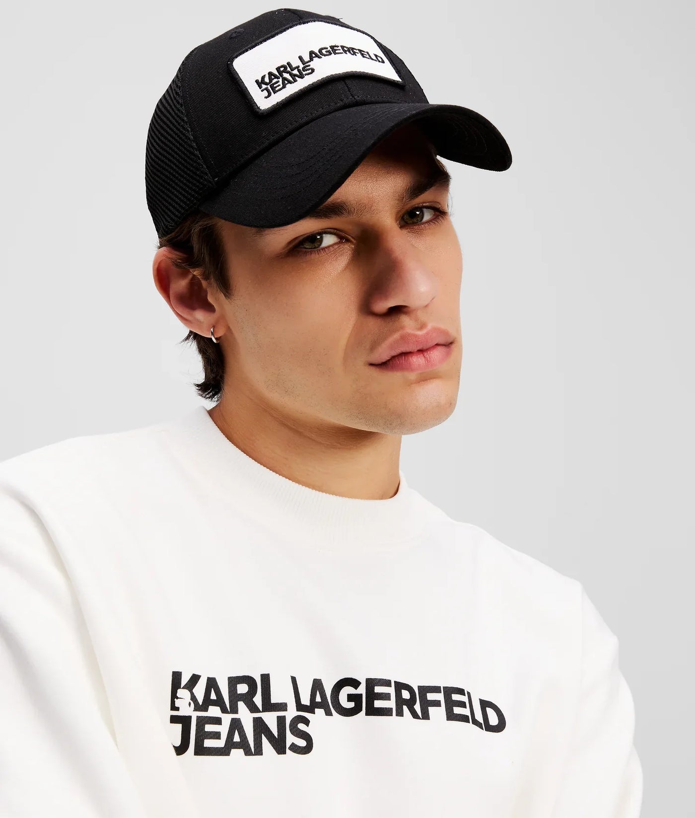 KARL LOGO MESH CAP