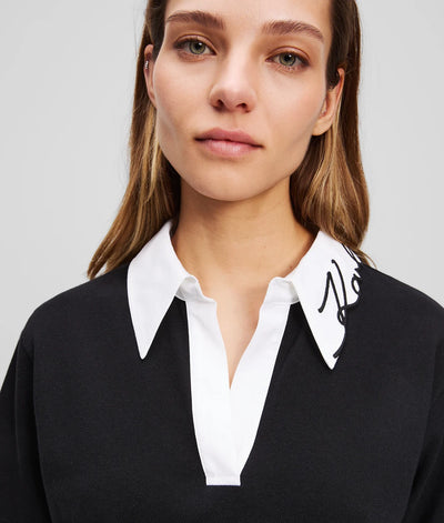 KARL SIGNATURE POLO SHIRT