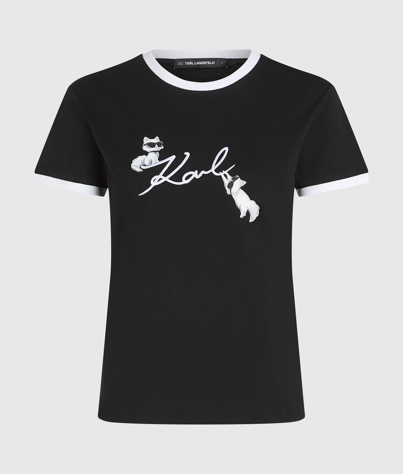 KARL IKON SIGNATURE CHOUPETTE T-SHIRT