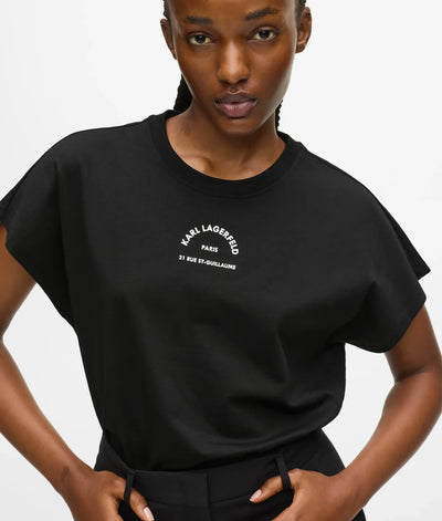 KARL RUE ST-GUILLAUME GLITTER T-SHIRT