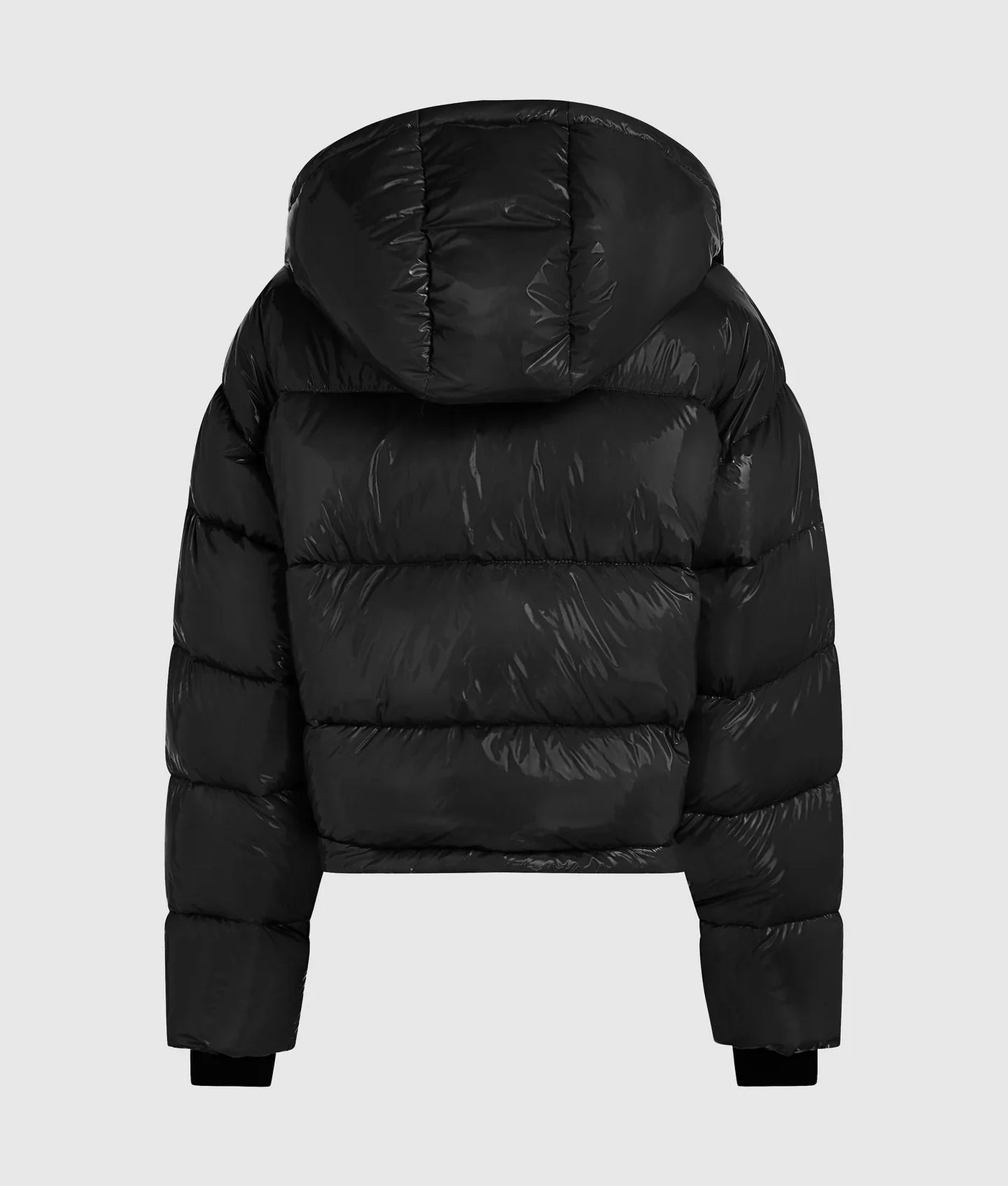 KARL SHINY BOXY PUFFER JACKET