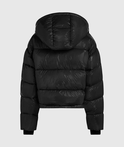 KARL SHINY BOXY PUFFER JACKET