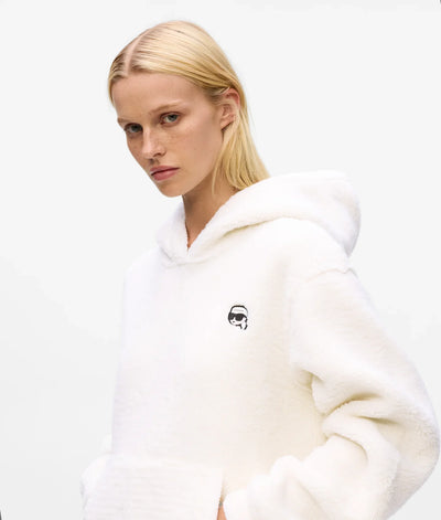 KARL IKON TEDDY HOODIE