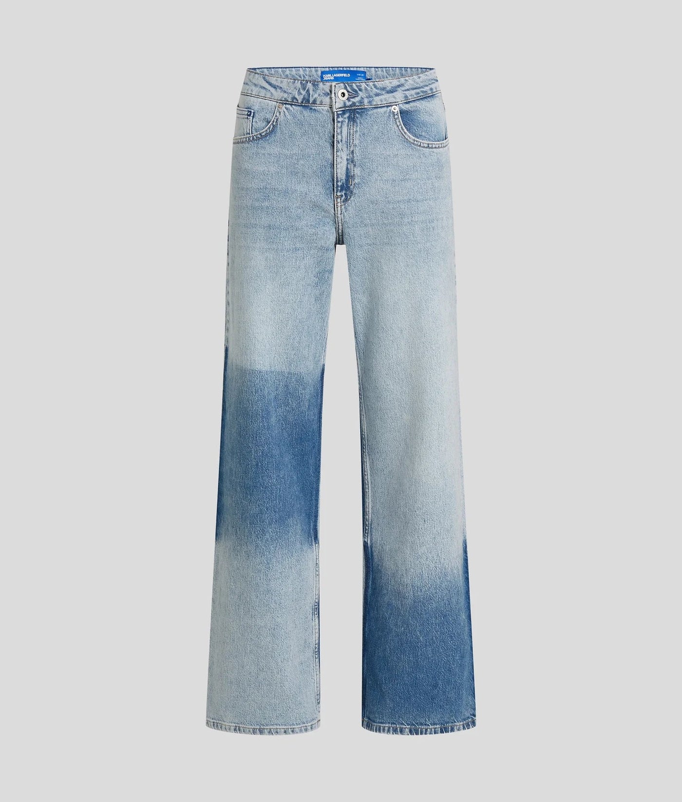 KARL RELAXED COLOR-BLOCK JEANS