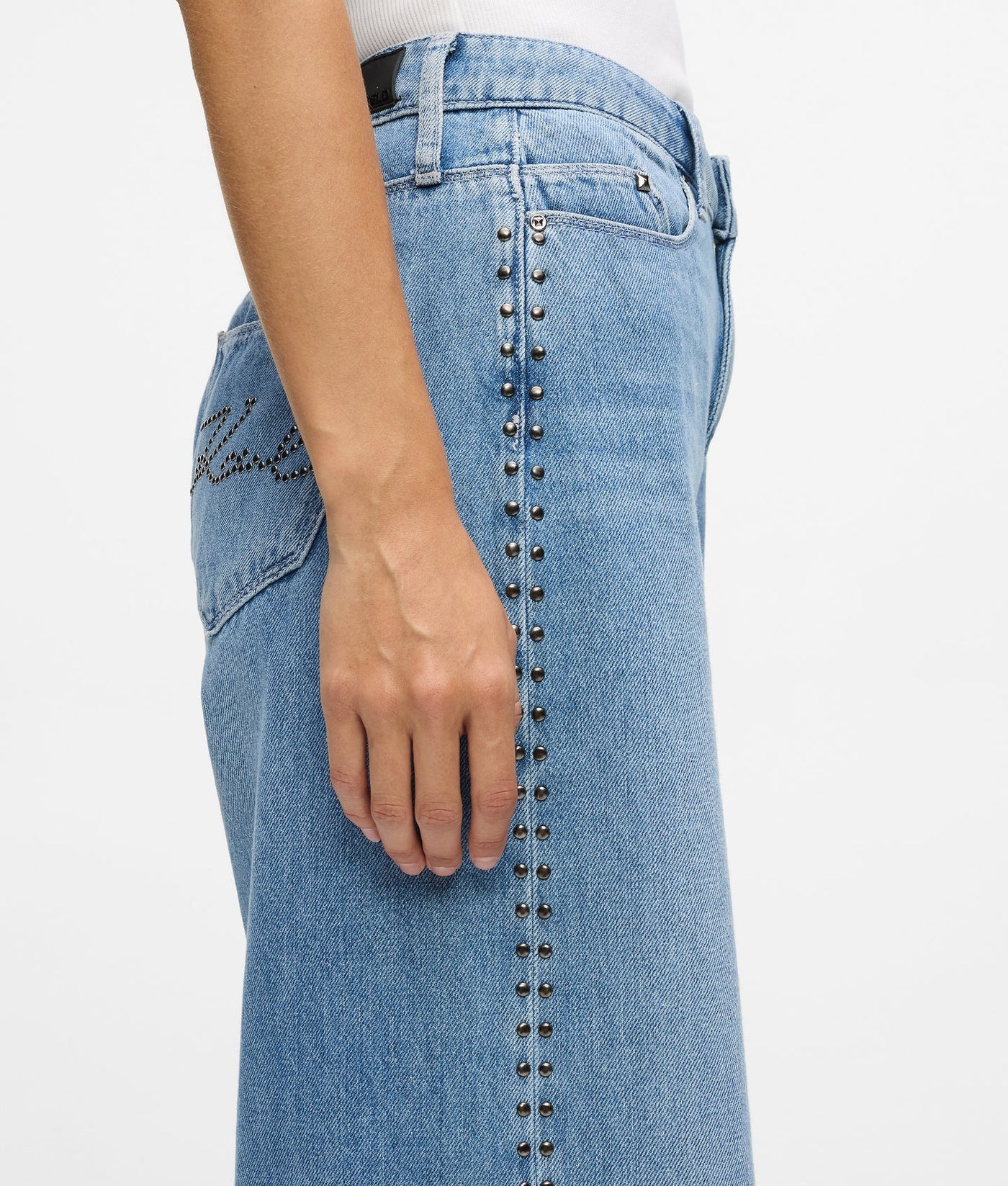 KARL STUDDED SIGNATURE JEANS