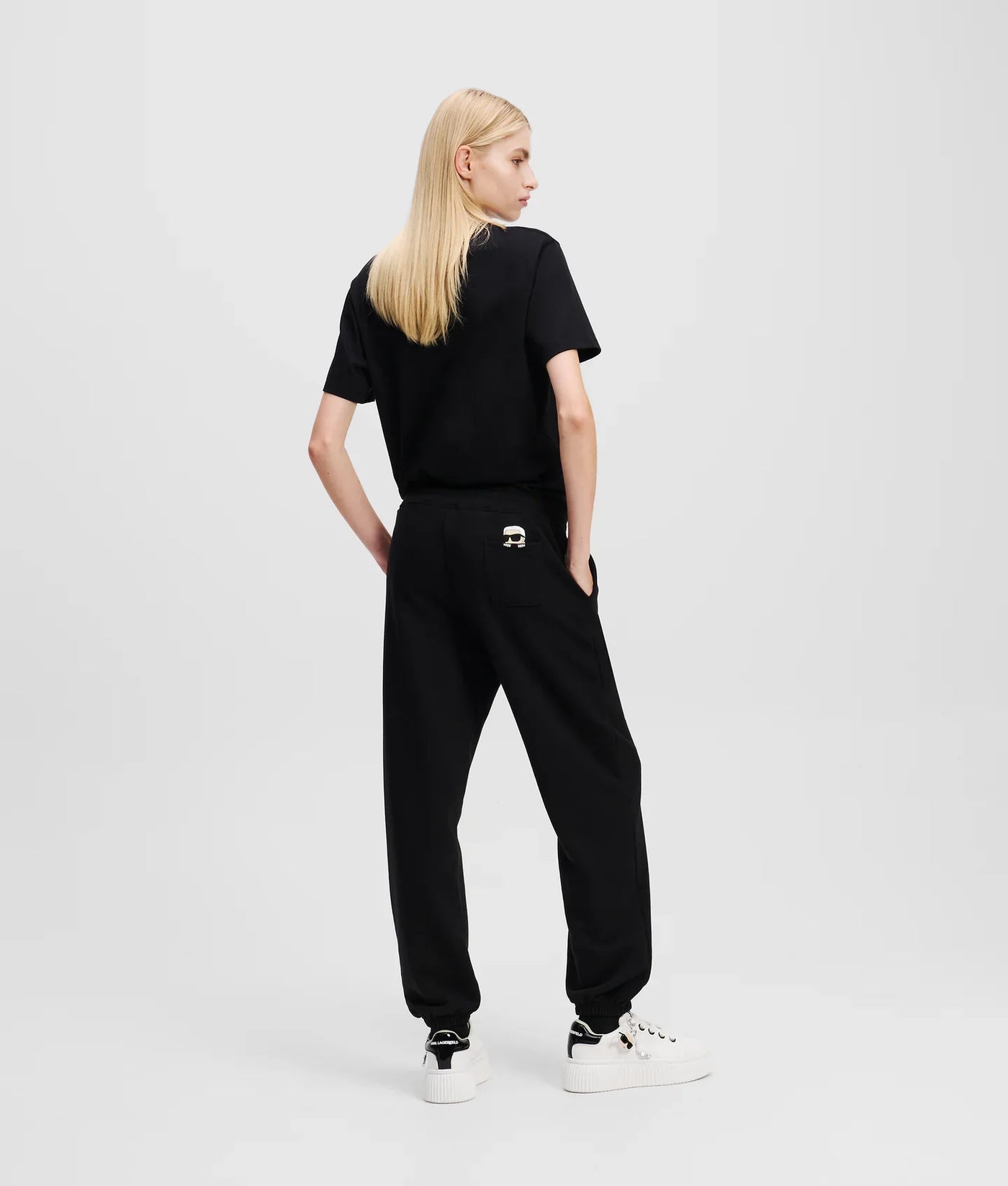KARL IKON PEAK-A-BOO SWEATPANTS