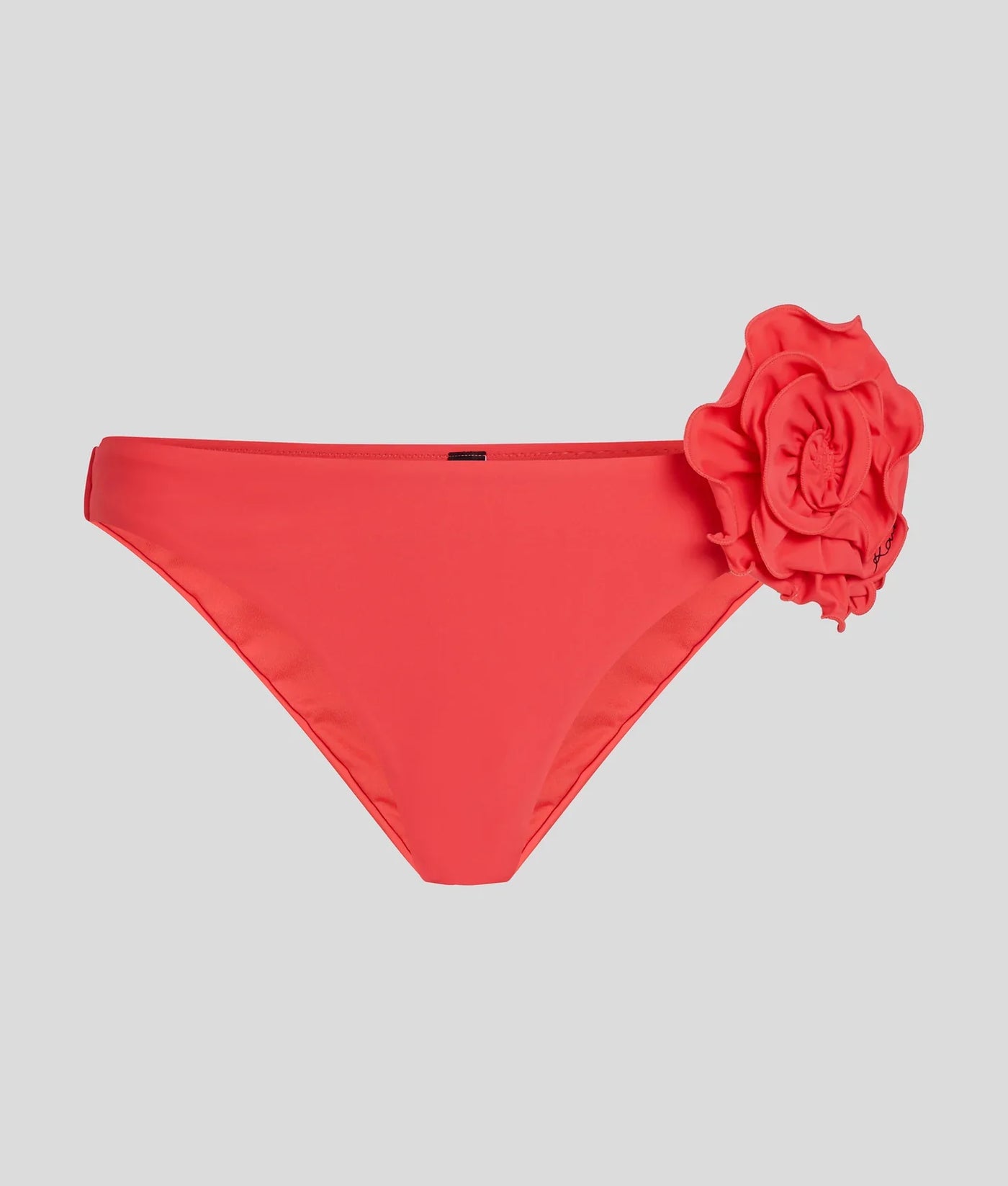 KARL FLOWER HIGH-LEG BIKINI BOTTOMS