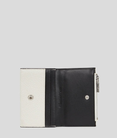 KARL K/SKUARE GRAINY SMALL WALLET