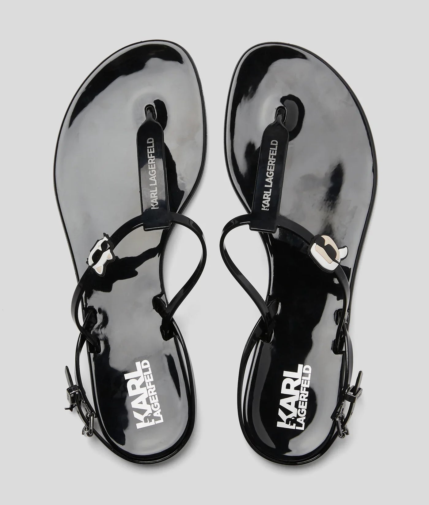 KARL IKON NFT JELLY SANDALS