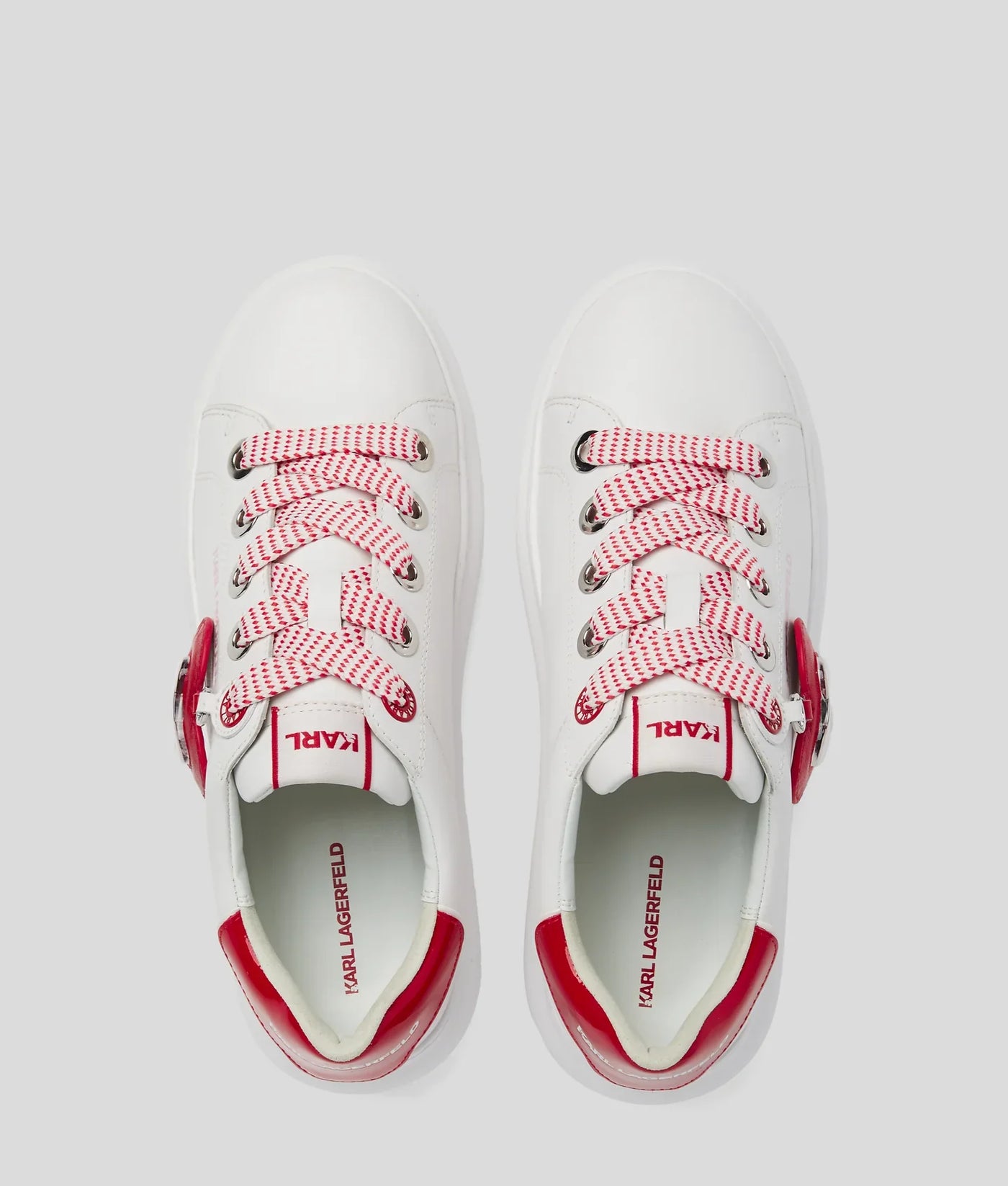 KARL KAPRI HEARTS CHARM SNEAKERS