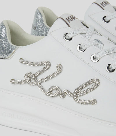 KARL KAPRI SIGNIA RHINESTONE SNEAKERS