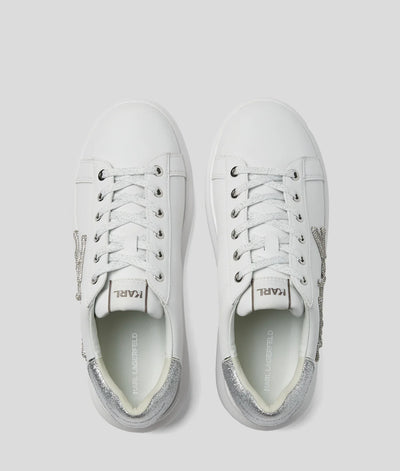 KARL KAPRI SIGNIA RHINESTONE SNEAKERS