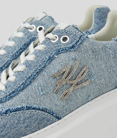 KARL ANAKAPRI AUTOGRAPH DENIM SNEAKERS