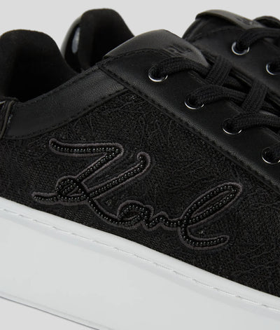 KARL SIGNATURE MAXI KUP LACE-UP SNEAKERS