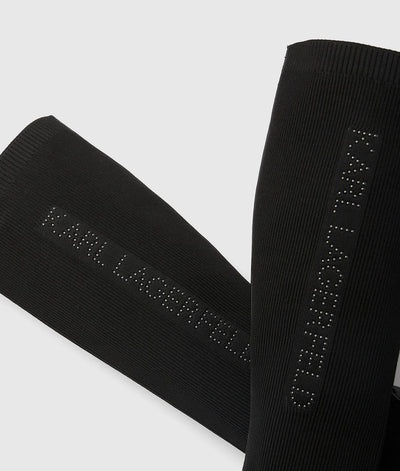 KARL PANDARA TALL STUDDED BOOTS