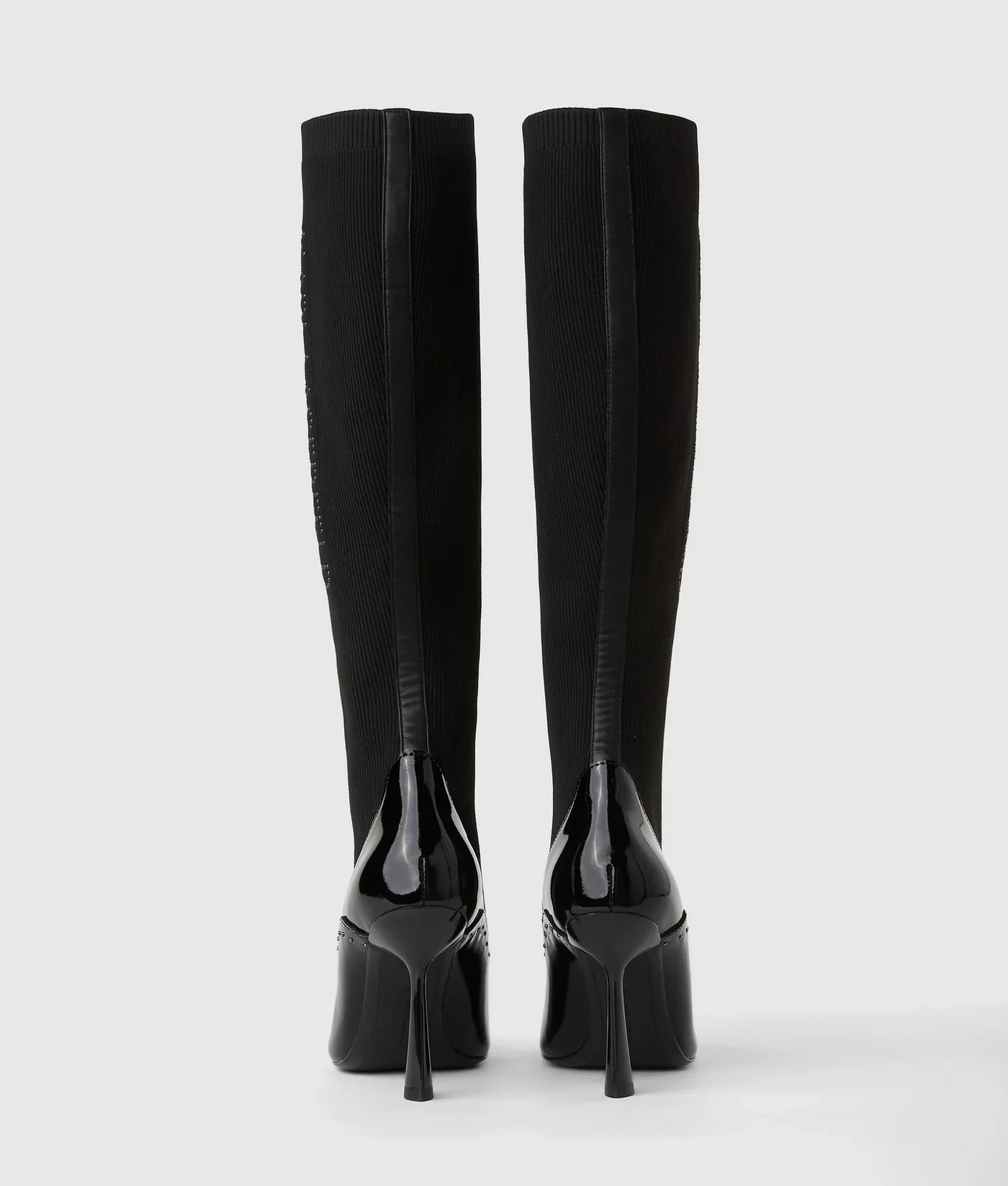 KARL PANDARA TALL STUDDED BOOTS