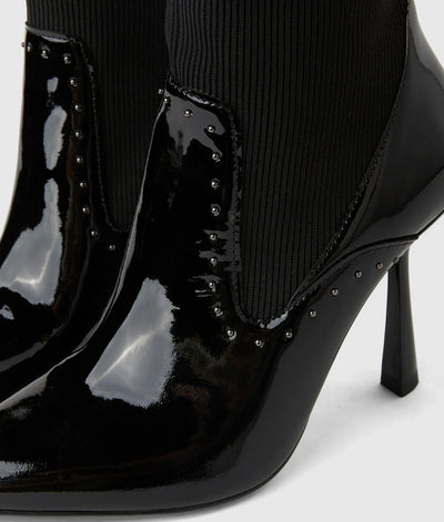 KARL PANDARA TALL STUDDED BOOTS